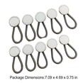 thumbnail image 2 of Injueey Extensor de cuello para camisa, 1 bolsa, ajustable, ahorro de dinero, expansor de cintura con incrustaciones de cristal, hebilla de Tela de costura y artesanía Blanco, 2 of 6