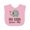 AD-Pink, variant on Inktastic My Saba Loves Me Grandson Granddaughter Boys or Girls Baby Bib