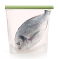 thumbnail image 1 of Lekue Reusable Leak-Proof Silicone Food Storage Bag, 1 of 6
