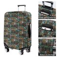 thumbnail image 5 of Multicolor Bigfoot and Text Pattern Luggage Cover Fashion Suitcase Cover Baggage Covers Fit 25-28 Inch Luggage (Go Travel), 5 of 5