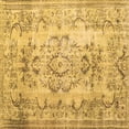 thumbnail image 1 of Ahgly Company Machine Washable Indoor Square Persian Brown Traditional Area Rugs, 5' Square, 1 of 4
