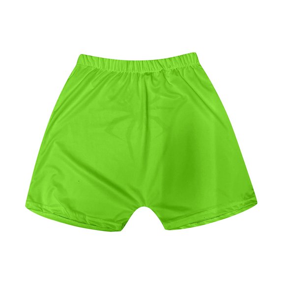 Aayomet Shorts For Women Casual Summer Womens Summer Casual Shorts High Waist Ruffle Bow Tie Shorts,Green 3XL