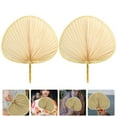thumbnail image 6 of Voiceine 2pcs Portable Vintage Fans Hand-woven Chinese Style Summer Fan Handmade Summer Fan, 6 of 10