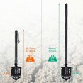 thumbnail image 3 of Survival Camping Shovel Gear and Equipment, High Carbon Steel Military Folding Shovel with Thicken Enlarged Shovelhead Hiking Tactical Tool Emergency Kit, 3 of 9