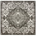 thumbnail image 2 of Jill Zarin Outdoor Collection Area Rug - Dubai (10' 8" Square Charcoal Gray/Ivory), 2 of 8