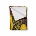 thumbnail image 2 of Spice Soft Flannel Fleece Throw Blanket, Top View Illustration of Traditional Herbs and Spices in Bowls Chili Seasonal, Cozy Plush for Indoor and Outdoor Use, 60" x 80", Multicolor, by Ambesonne, 2 of 6