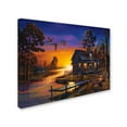 thumbnail image 2 of Trademark Fine Art 'Cozy Retreat' Canvas Art by Geno Peoples, 2 of 3