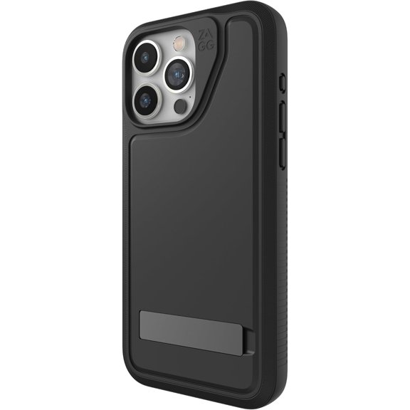 ZAGG Everest Snap iPhone 15 Pro Max Case with Kickstand for Phone - Drop Protection (20ft/6m) Triple-Layer Textured Cell Phone Case for iPhone 15 No-Slip Design MagSafe Phone Case