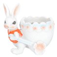 thumbnail image 1 of Shisuyan Bunny Planter High-Quality Resin 1Pcs 5.1x5.1In, 1 of 8
