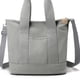 thumbnail image 2 of Bolso Hombro Lona para Mujer Bolso Informal Portátil Sencillo para Ir Compras (gris), 2 of 7