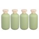 thumbnail image 1 of GOOHOCHY 4 botellas de loción rellenables, vacías, para champú y dispensador de loción con tapa., 1 of 8