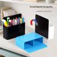 thumbnail image 2 of Pack of 5 Magnetic Dry Erase Marker Holder, Pen Pencil Holder Storage Organizer for Whiteboard, Refrigerator and Other Magnetic Surfaces, 2 of 5