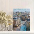 thumbnail image 2 of Qisvanset Paris Street Impressionist Canvas Print 12x16 Inch Bedroom Decor, 2 of 8