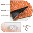 thumbnail image 6 of Modern Orange Round Area Rug 6Ft Washable Circle Rugs for Bathroom Office, Abstract Ombre Geometric Morocco Non-Slip Carpet Floor Mats Indoor Outdoor Carpet Runner Aesthetic Home Decor, 6 of 8