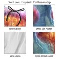 thumbnail image 4 of luoweisi Men's Beach Shorts Quick Dry Swim Trunks with Mesh Lining Colorful Jellyfish XL, 4 of 5
