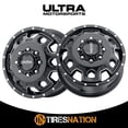 thumbnail image 2 of 17" Black With Natural Accents Warlock Dually 017 Wheel by Ultra Wheel 017-7692RBM, 2 of 5