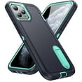 thumbnail image 5 of ShellTech for iPhone 11 Case, iPhone 11 Case with Kickstand, [Military Grade Shockproof][Three Layer Heavy Duty Drop Proof] Phone Case, Dustproof Phone Case for iPhone 11,E, 5 of 9