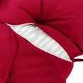 thumbnail image 6 of TOPCHANCES Hanging Chair Cushion, Patio Chair Cushions for Hanging Egg Chair, Removable Swing Chair Cushion, Garden Hanging Egg Chair Seat Pad (Does Not Include A Chair), Wine Red, 6 of 9