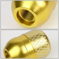 thumbnail image 3 of DNA Motoring SK-6S-T1-GD Universal 6-Speed Gold Anodized Aluminum Netted Racing Shift Knob, 3 of 4