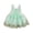 Green, variant on RUINIXCW Toddler Baby Girls Fairy Butterfly Tulle Tutu Dress Princess Birthday Baptism Wedding Party Dress Strap Sleeveless Smocked Cami Dress Summer Casual Dress