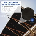 thumbnail image 5 of Malla Sombra Raschel 90% Cinta de refuerzo y ojillos Negro MPQ 5X4, 5 of 5