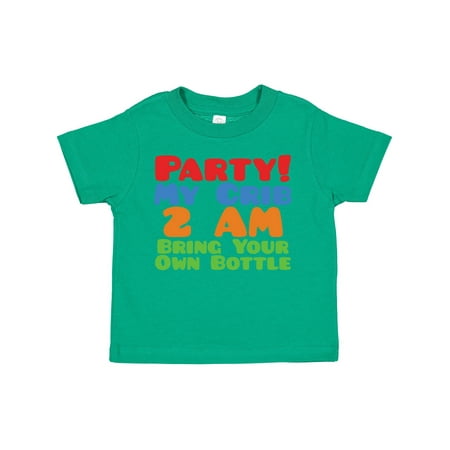 

Inktastic Party at My Crib Gift Toddler Boy or Toddler Girl T-Shirt