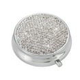 thumbnail image 5 of Tnobhg Sparkling Rhinestone Pill Case Waterproof Portable Organizer Outdoor Travel Sturdy Long Lifespan Pill Box, 5 of 8