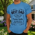 thumbnail image 2 of CONZONE Mens Fathers Day Tshirts Short Sleeve T-Shirts for Men Crew Neck Letter Graphic Casual Summer Tee Tops, 2 of 4