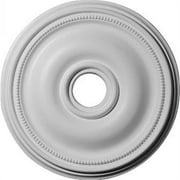Ekena Millwork 18 1/8"OD x 3 3/4"ID x 1 1/8"P Bradford Ceiling Medallion (Fits Canopies up to 4 3/8")