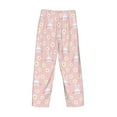 thumbnail image 5 of Goofa Rabbit Sunflower Printed Soft Pajama Pants for Men, Wide Leg Comfy Casual Lounge Yoga Pants-XX-Large, 5 of 9