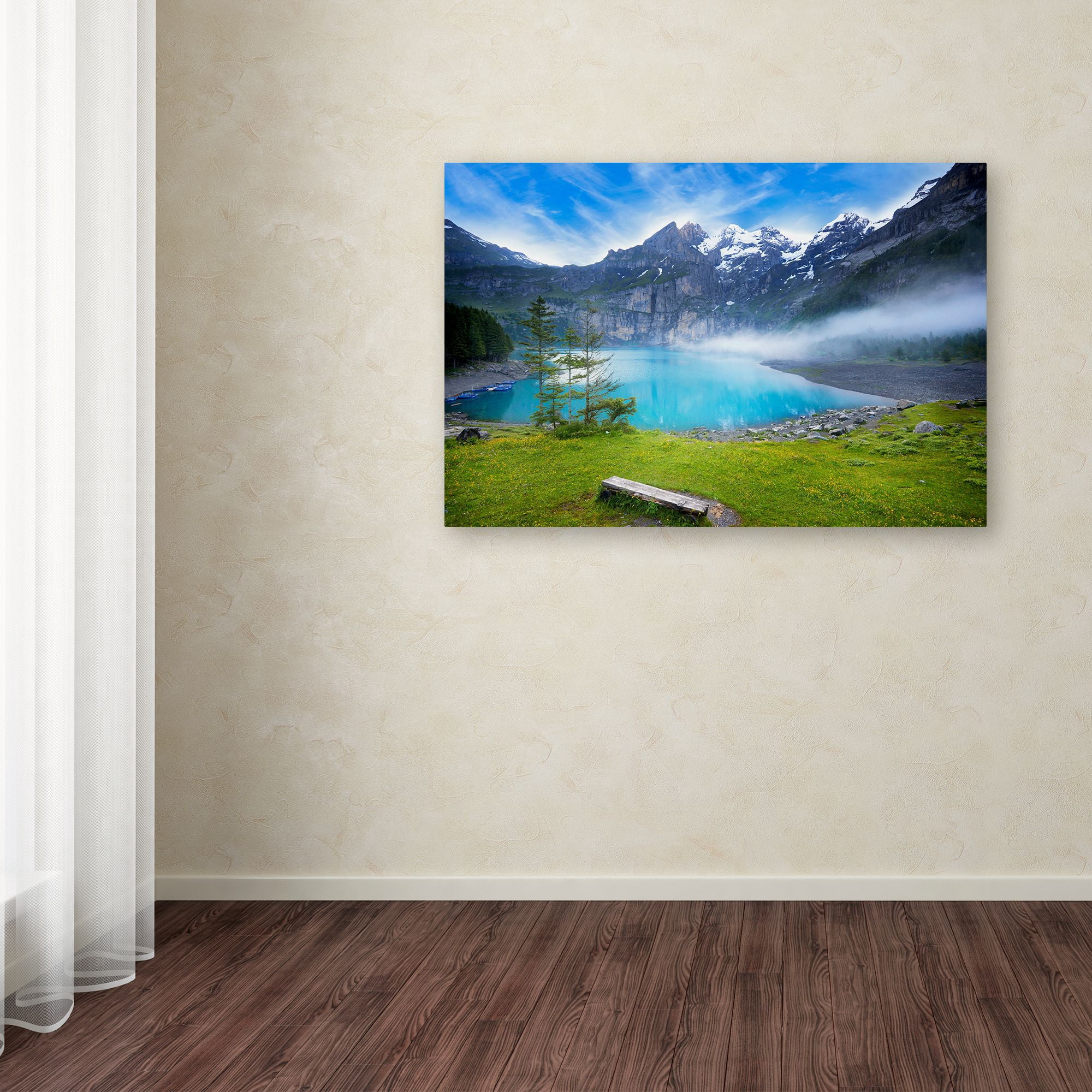 Trademark Fine Art 'Beautiful Switzerland' Canvas Art by Philippe Sainte-Laudy