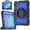 Blueblack, variant on Allytechgroup iPad mini 7 A17 Pro 2024/iPad Mini 6 2021 Military Grade Drop Protection Shockproof 8.3" Hard Shell Tablet Case with Protective Case Cover, Purple