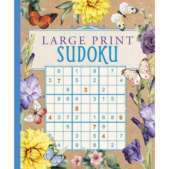 Large Print Sudoku, (Paperback)