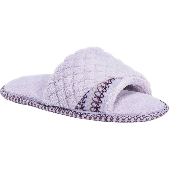 MUK LUKS Women's Sally Open Toe Scuff Slipper