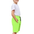 thumbnail image 4 of XXWXYD Unisex Kids Ice Shorts Lightweight Elastic Multicolor Sports Shorts Fashion Loose Fit Active Quick Dry Shorts Wicking Gym Running Shorts, 4 of 8