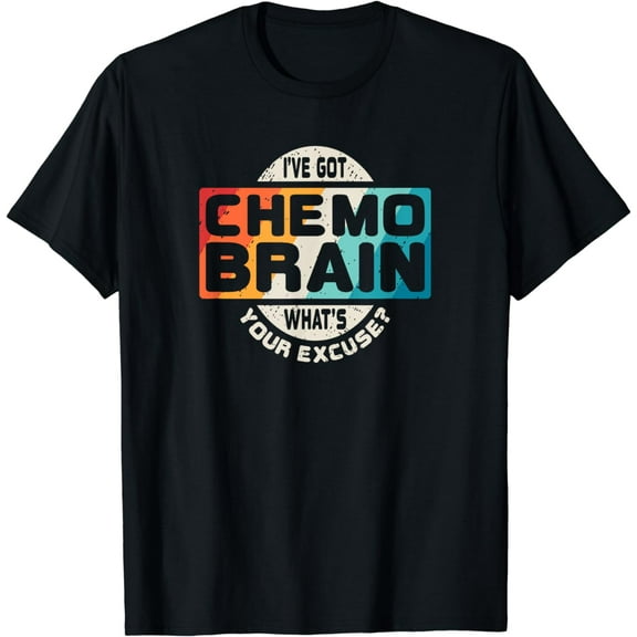 t-shirt Cancer T Shirt Chemo Brain Retro Awareness Gift mens t shirt，black，women，funny，misfits，men，journey