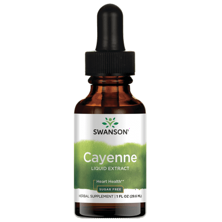 Swanson Cayenne Liquid Extract 130 mg 1 fl oz Liquid