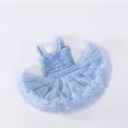 thumbnail image 4 of XFHLMJFF Girls Dress Baby Mesh Tulle Tutu Toddler Sleeveless Baby Rainbow Princess Party Frocks Leisure Sundress, 4 of 5