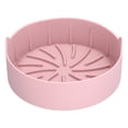 thumbnail image 1 of 22CM Multifunction Fryer Silicone Pot Replacement Silicone Basket for Fryer Accessories Baking ToolPink, 1 of 5