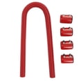 thumbnail image 1 of 48" Flexible Radiator Hose, Stainless Steel Universal Coolant Water Hose Kit with Chrome Caps  Engine Cooling Hose for Automotive Applications, 1 of 7