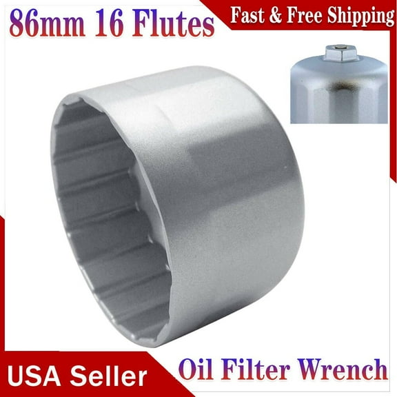 For BMW 1/2/3/4/5/6/7 Series--86mm Oil Filter Wrench Tool Cartridge Housing Caps