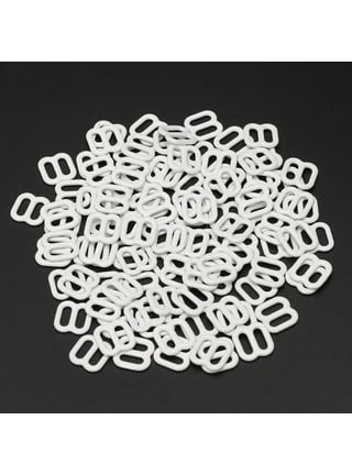 Trimming Shop 8mm Silver Hook and Bar Fastener Closures for Trousers,  Skirts, Tunics, Undergarments, Non Sew Clasps, Fashion Clothing, DIY  Projects