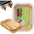 thumbnail image 1 of DECHEENG Air Fryer Liners, Disposable Paper Liner for Ninja Dual, Rectangle for Ninja DZ201/DZ401, 100 Sheets, 1 of 7