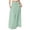 Light Green, variant on Maxi Boho Skirts for Women Summer High Waisted Casual Straight Lightweight Long Flowy Skirt with Pockets