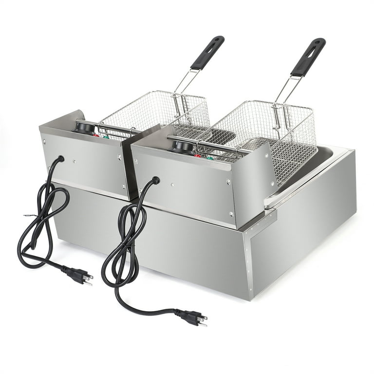 4Qt. Dual Basket Deep Fryer [EDF-401T] – Shop Elite Gourmet - Small Kitchen  Appliances