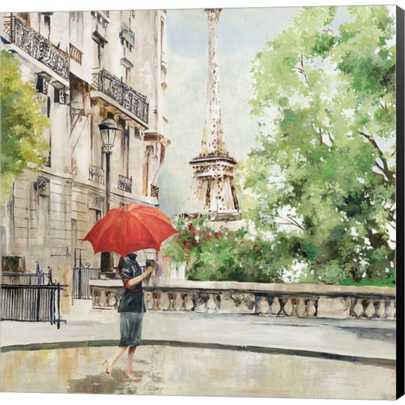 Paris Walk by Allison Pearce, Canvas Wall Art