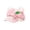 Pink#026, variant on Cutecore Kawaii Cat Ears Beret Hat Y2K for Adult Women, Strawberry Cake Suede Octagonal Hat, Sweet Lolita Lace Bow Newsboy Cap Cosplay Accessory-Khaki