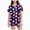 Purple, variant on zuwimk Halloween Short Sleeve Pajamas Set For Kids Girls Bat Print Collared Tops And Shorts Pjs Set Loose Fit Casual Kids Halloween 2 Pces(Purple,4-5 Years)