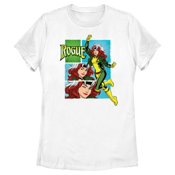 Women's Marvel: X-Men '97 Rogue Poses Portrait Graphic T-Shirt