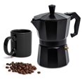 thumbnail image 1 of Cafetera Mixpresso Moka de aluminio con taza de café de 150 ml, 1 of 9